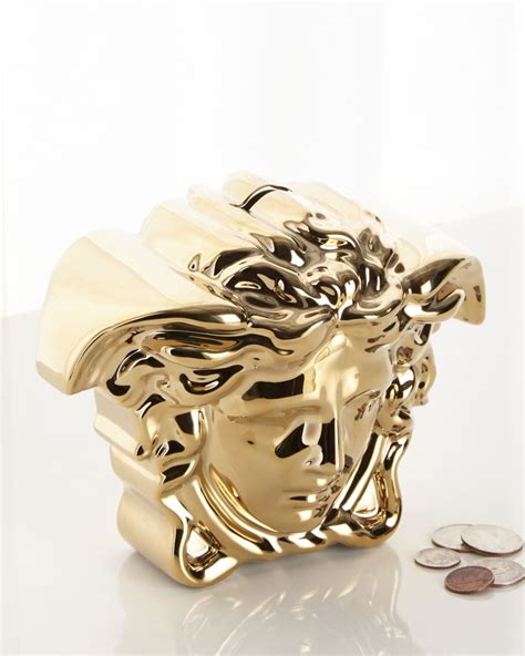 versace tissue box|Versace break the bank gold.